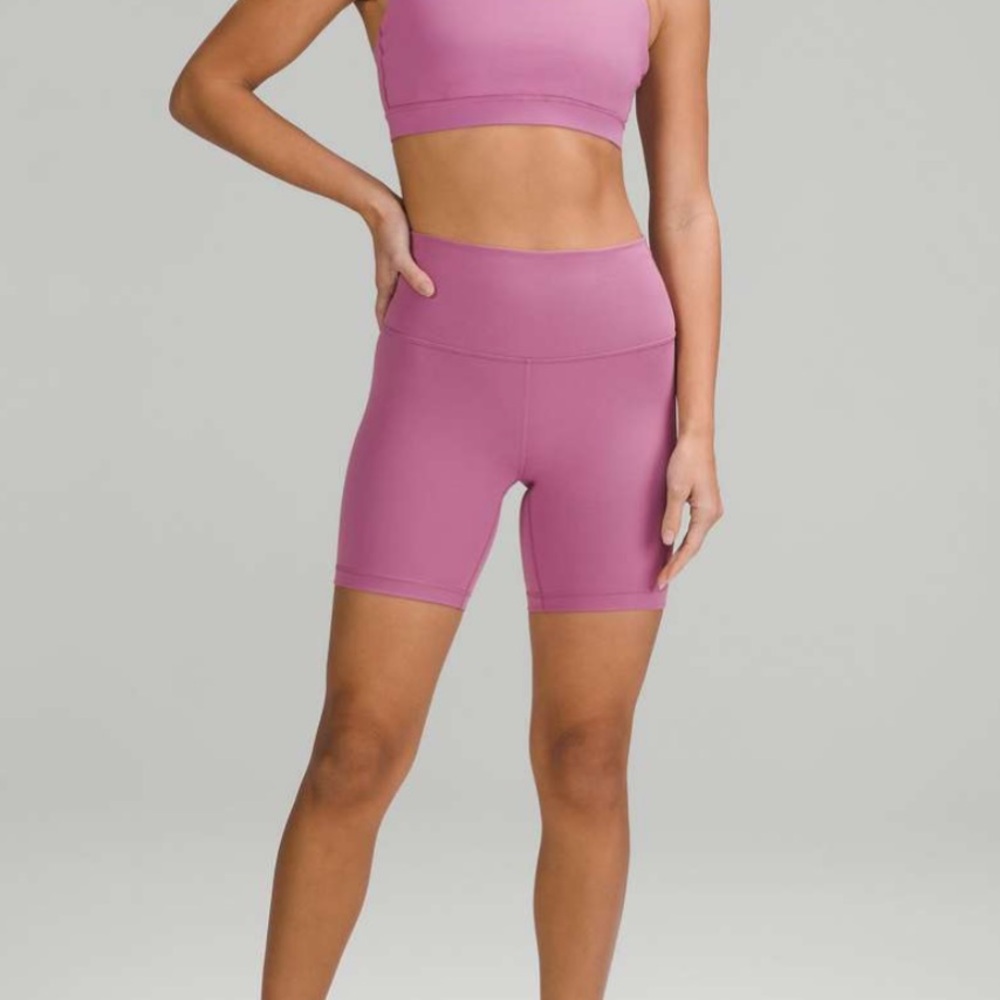 Lululemon Align™ High-Rise Short 6" - Velvet Dust size 8